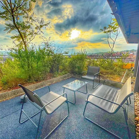 Penthouse Zentral Mit Goldstadtblick Appartement Pforzheim